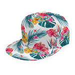 Aloha Hawaii Floral Pattern Print Snapback Cap