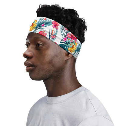 Aloha Hawaii Floral Pattern Print Sports Headband