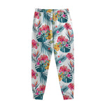 Aloha Hawaii Floral Pattern Print Sweatpants