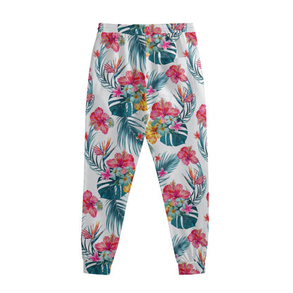 Aloha Hawaii Floral Pattern Print Sweatpants
