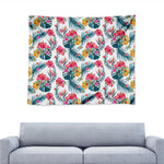 Aloha Hawaii Floral Pattern Print Tapestry