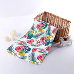 Aloha Hawaii Floral Pattern Print Towel