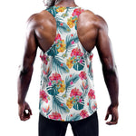 Aloha Hawaii Floral Pattern Print Training Tank Top
