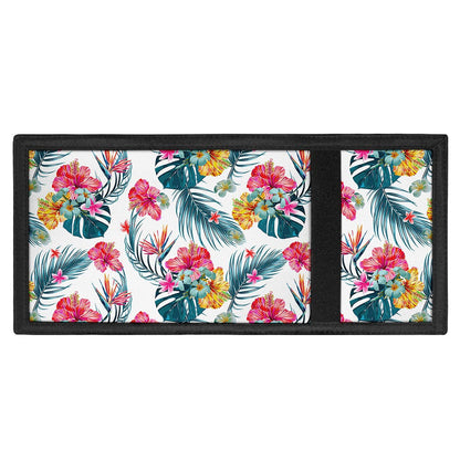 Aloha Hawaii Floral Pattern Print Trifold Wallet
