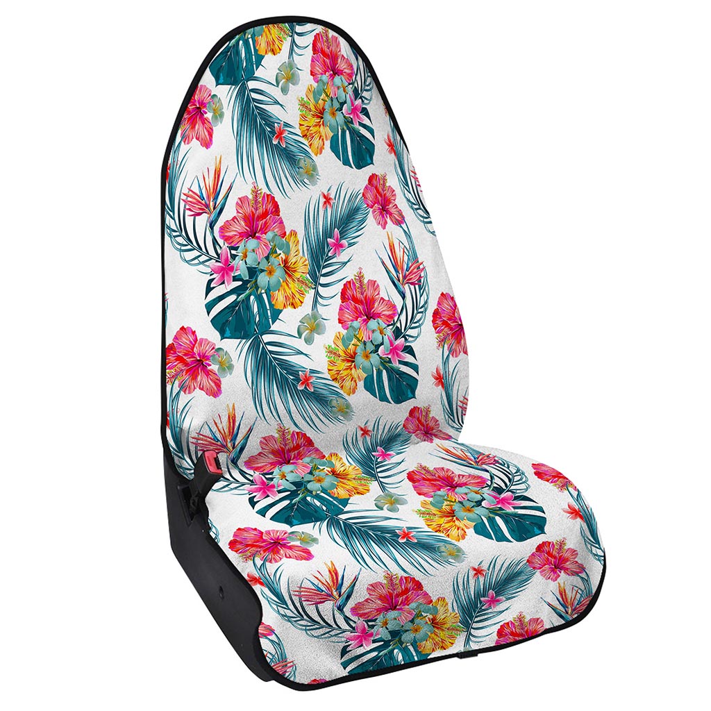 Aloha Hawaii Floral Pattern Print Waterproof Car Seat Cover
