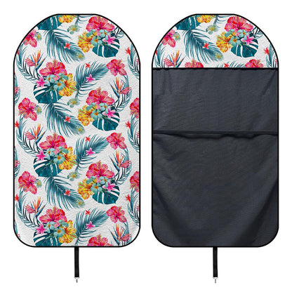 Aloha Hawaii Floral Pattern Print Waterproof Car Seat Cover