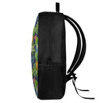 Aloha Hawaii Tropical Pattern Print 17 Inch Backpack