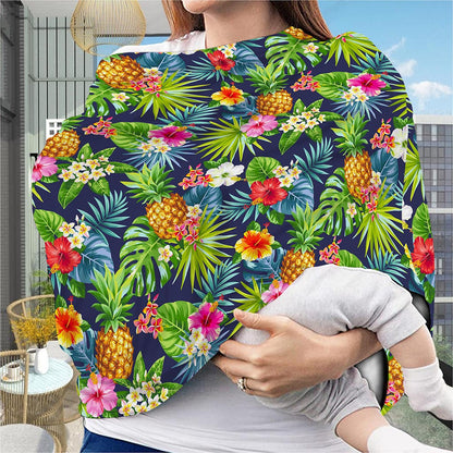 Aloha Hawaii Tropical Pattern Print Baby Seat Cover