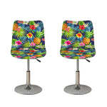 Aloha Hawaii Tropical Pattern Print Bar Stool Covers