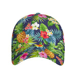 Aloha Hawaii Tropical Pattern Print Baseball Cap