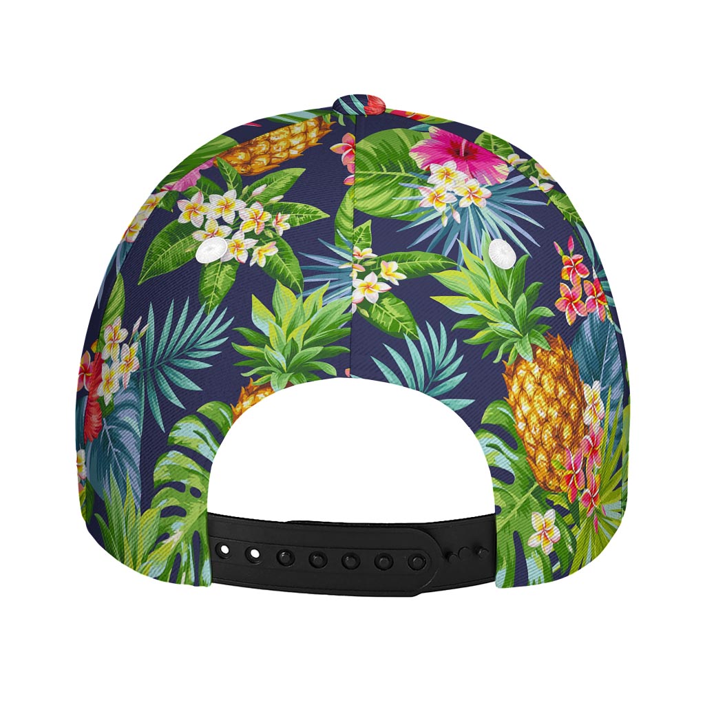 Aloha Hawaii Tropical Pattern Print Baseball Cap