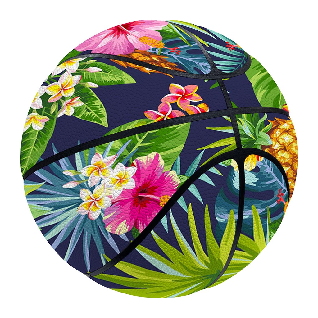 Aloha Hawaii Tropical Pattern Print Basketball