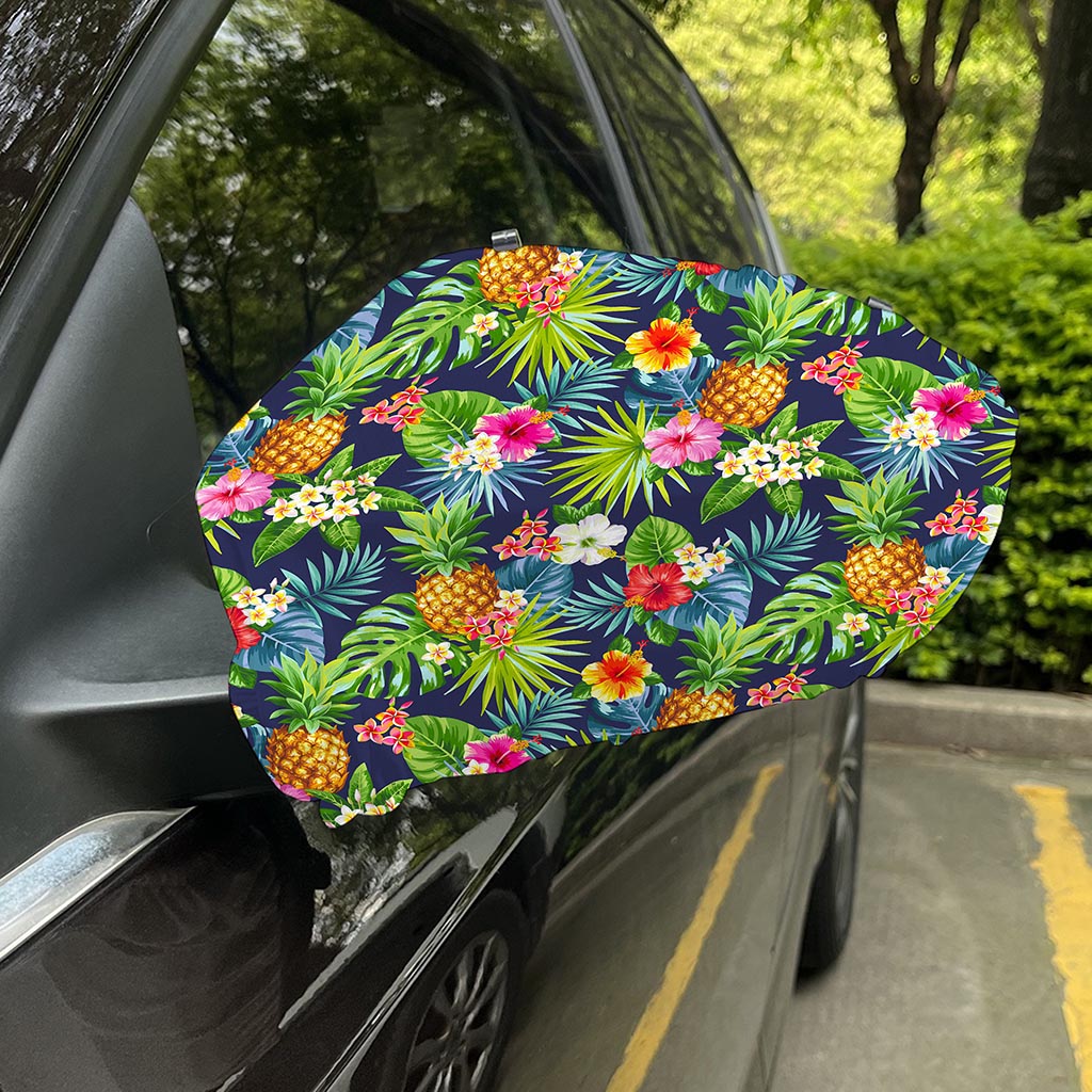Aloha Hawaii Tropical Pattern Print Car Side Mirror Covers