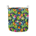 Aloha Hawaii Tropical Pattern Print Collapsible Laundry Basket