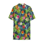 Aloha Hawaii Tropical Pattern Print Cotton Hawaiian Shirt