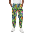 Aloha Hawaii Tropical Pattern Print Cotton Sweatpants
