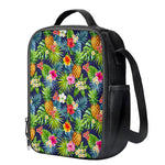 Aloha Hawaii Tropical Pattern Print Crossbody Lunch Bag