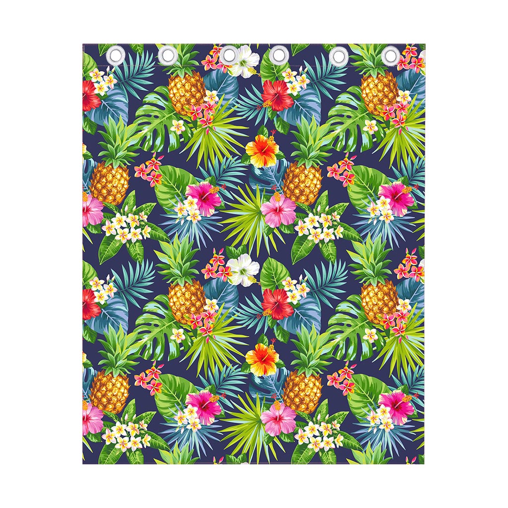 Aloha Hawaii Tropical Pattern Print Curtain