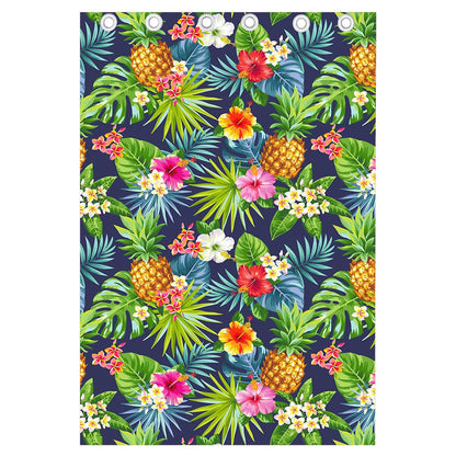 Aloha Hawaii Tropical Pattern Print Curtain