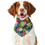 Aloha Hawaii Tropical Pattern Print Dog Bandana