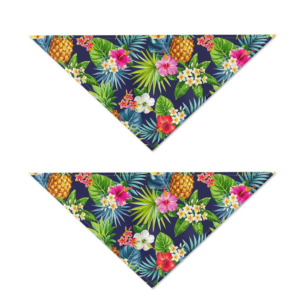 Aloha Hawaii Tropical Pattern Print Dog Bandana