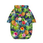 Aloha Hawaii Tropical Pattern Print Dog Zip Up Hoodie