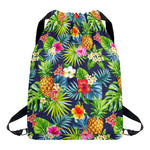 Aloha Hawaii Tropical Pattern Print Drawstring Backpack
