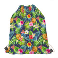 Aloha Hawaii Tropical Pattern Print Drawstring Bag