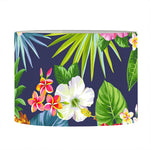 Aloha Hawaii Tropical Pattern Print Drum Lamp Shade