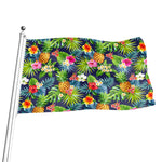 Aloha Hawaii Tropical Pattern Print Flag