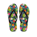 Aloha Hawaii Tropical Pattern Print Flip Flops