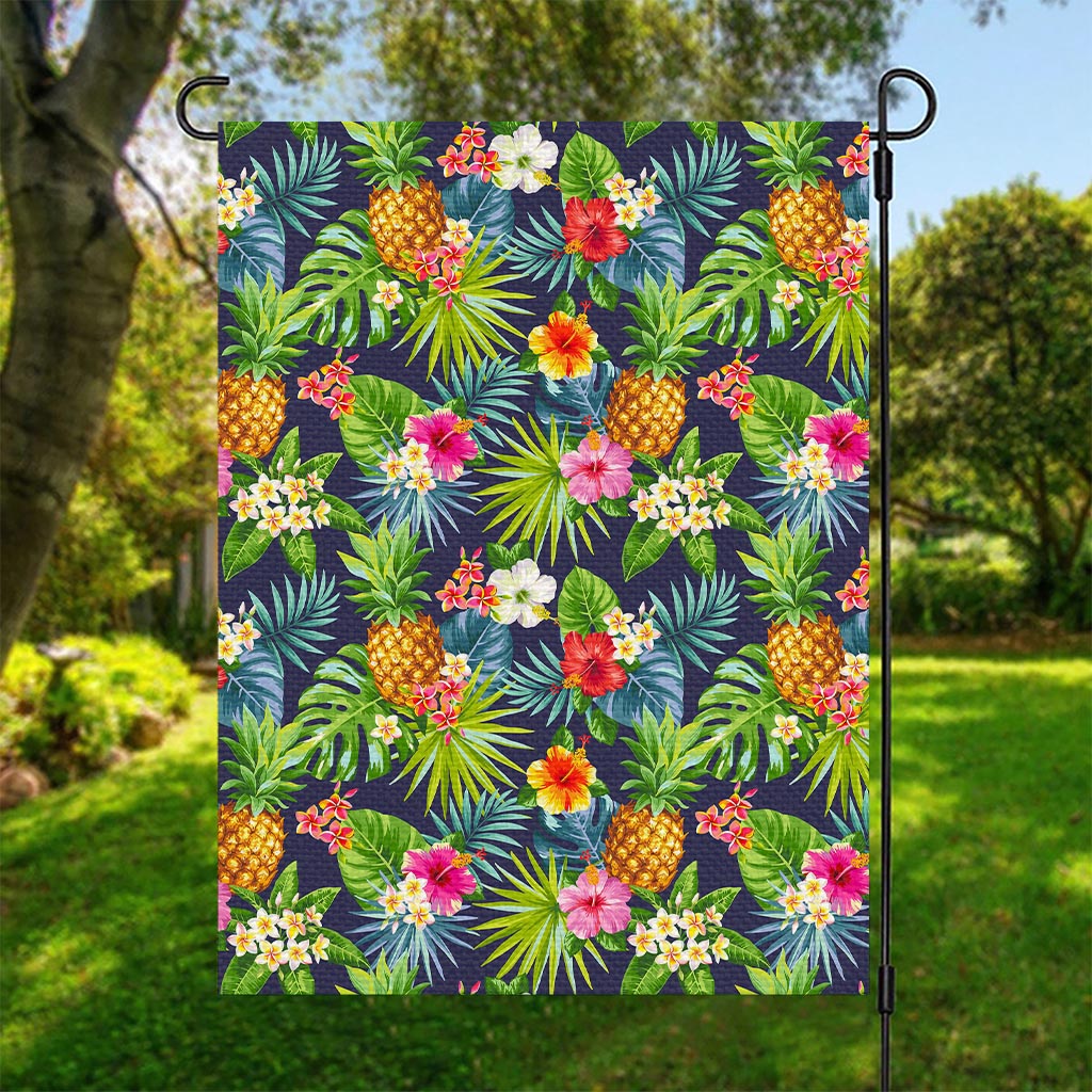 Aloha Hawaii Tropical Pattern Print Garden Flag