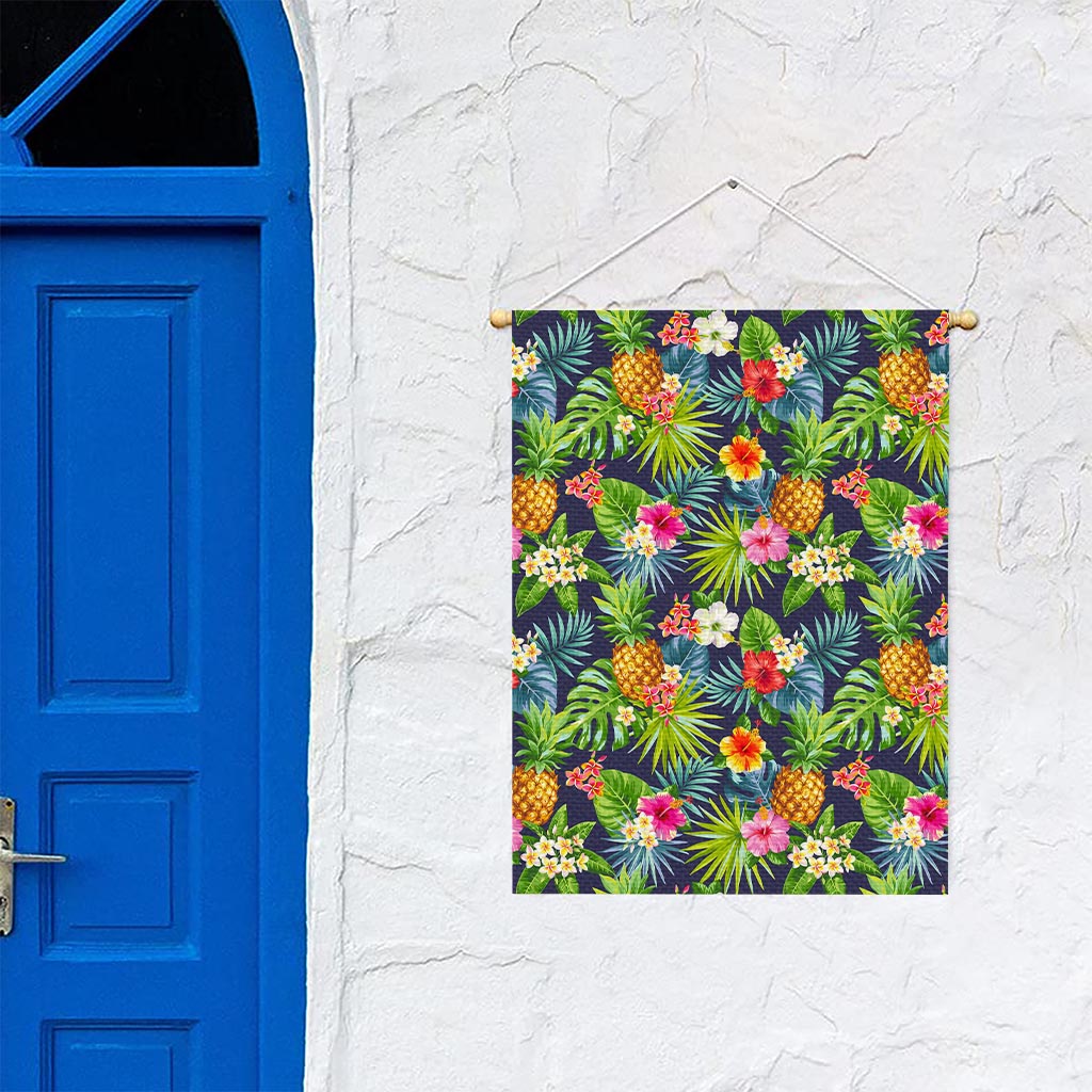 Aloha Hawaii Tropical Pattern Print Garden Flag