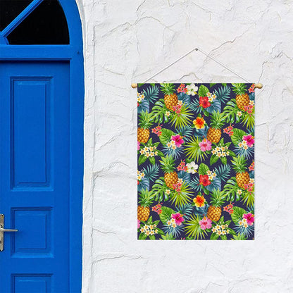 Aloha Hawaii Tropical Pattern Print Garden Flag