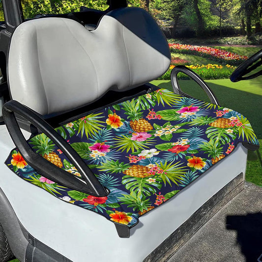 Aloha Hawaii Tropical Pattern Print Golf Cart Seat Cover