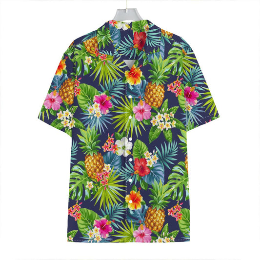 Aloha Hawaii Tropical Pattern Print Hawaiian Shirt