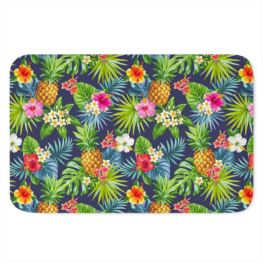 Aloha Hawaii Tropical Pattern Print Indoor Door Mat