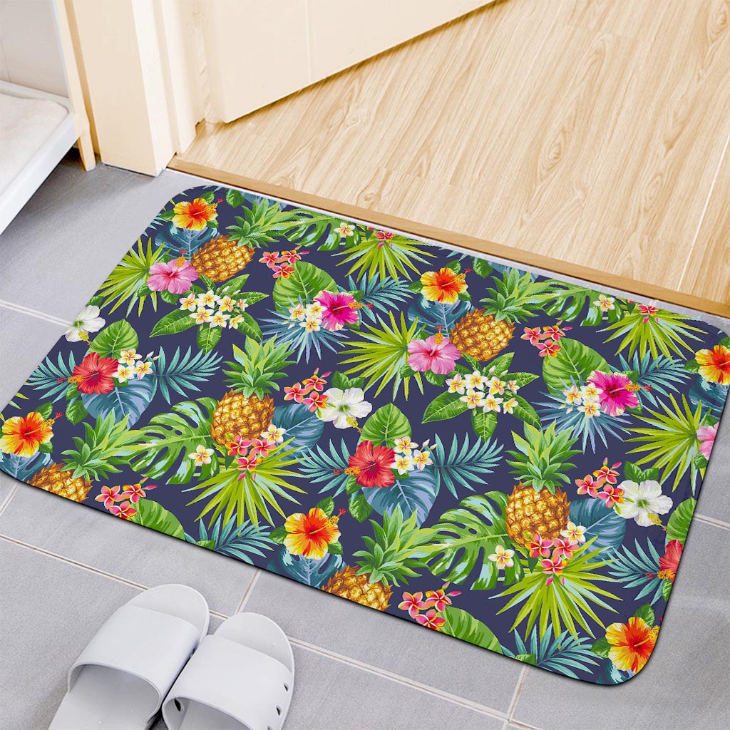 Aloha Hawaii Tropical Pattern Print Indoor Door Mat