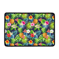Aloha Hawaii Tropical Pattern Print Kitchen Mat