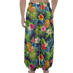 Aloha Hawaii Tropical Pattern Print Lantern Pants