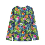 Aloha Hawaii Tropical Pattern Print Long Sleeve Short Coat