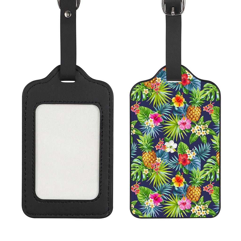 Aloha Hawaii Tropical Pattern Print Luggage Tag