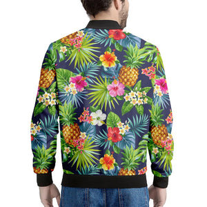 Aloha Hawaii Tropical Pattern Print Men's Bomber Jacket