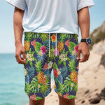 Aloha Hawaii Tropical Pattern Print Men's Cargo Shorts