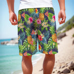 Aloha Hawaii Tropical Pattern Print Men's Cargo Shorts