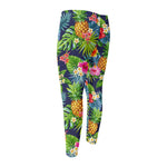 Aloha Hawaii Tropical Pattern Print Men's Compression Pants