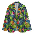 Aloha Hawaii Tropical Pattern Print Men's Cotton Blazer