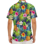 Aloha Hawaii Tropical Pattern Print Men's Deep V-Neck Shirt