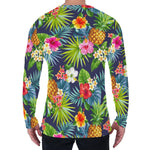 Aloha Hawaii Tropical Pattern Print Men's Long Sleeve T-Shirt