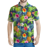Aloha Hawaii Tropical Pattern Print Men's Polo Shirt